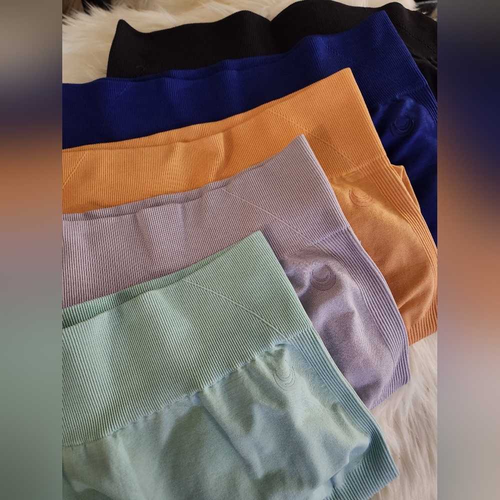 Lazuli Label Ribbed Leggings 5 Pairs Lot